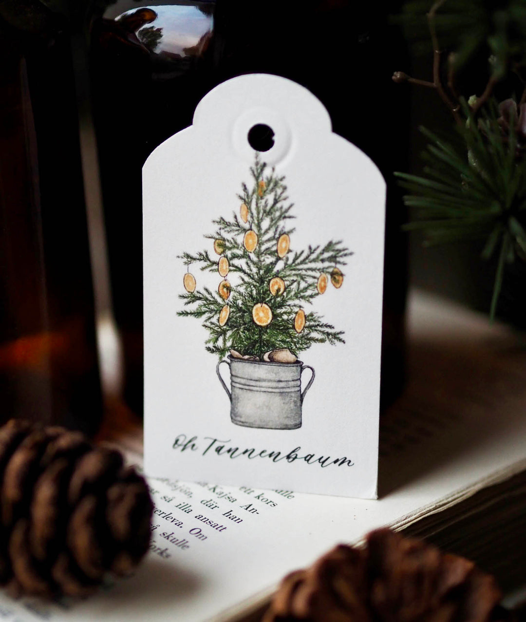 „Oh Tannenbaum“ Geschenkanhänger