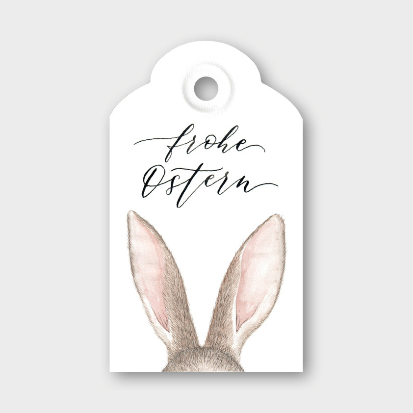 „Hasenohren" Geschenkanhänger