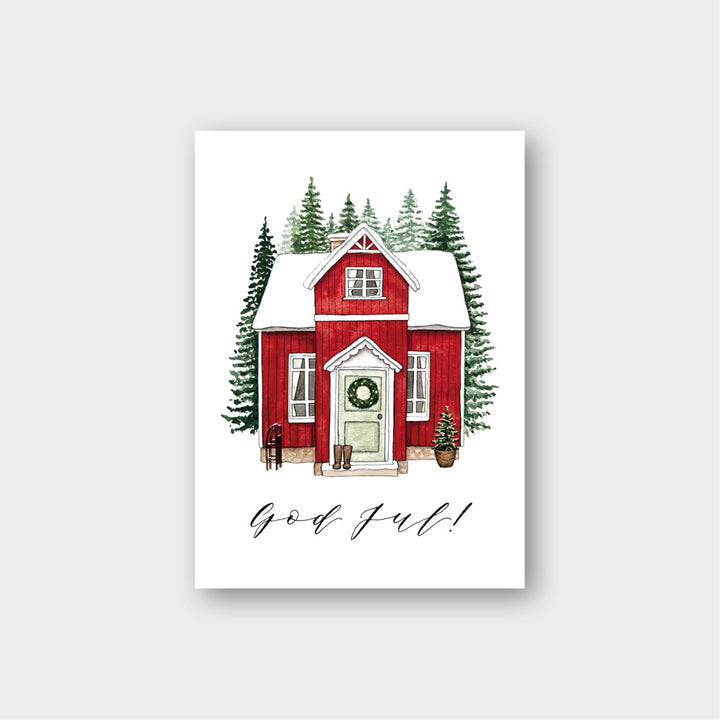 „Schwedenhaus“ Postkarte