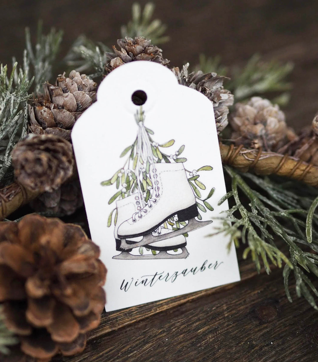 „Winterzauber“ Geschenkanhänger