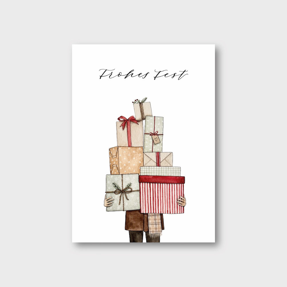 „Geschenkeberg“ Postkarte