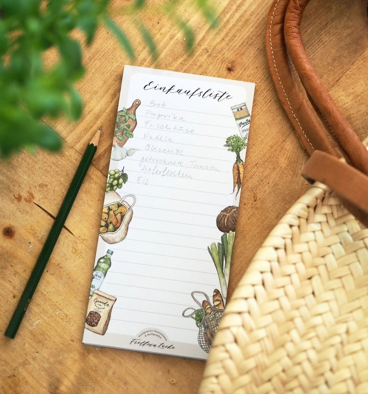 "Marktliebe" Einkaufsliste