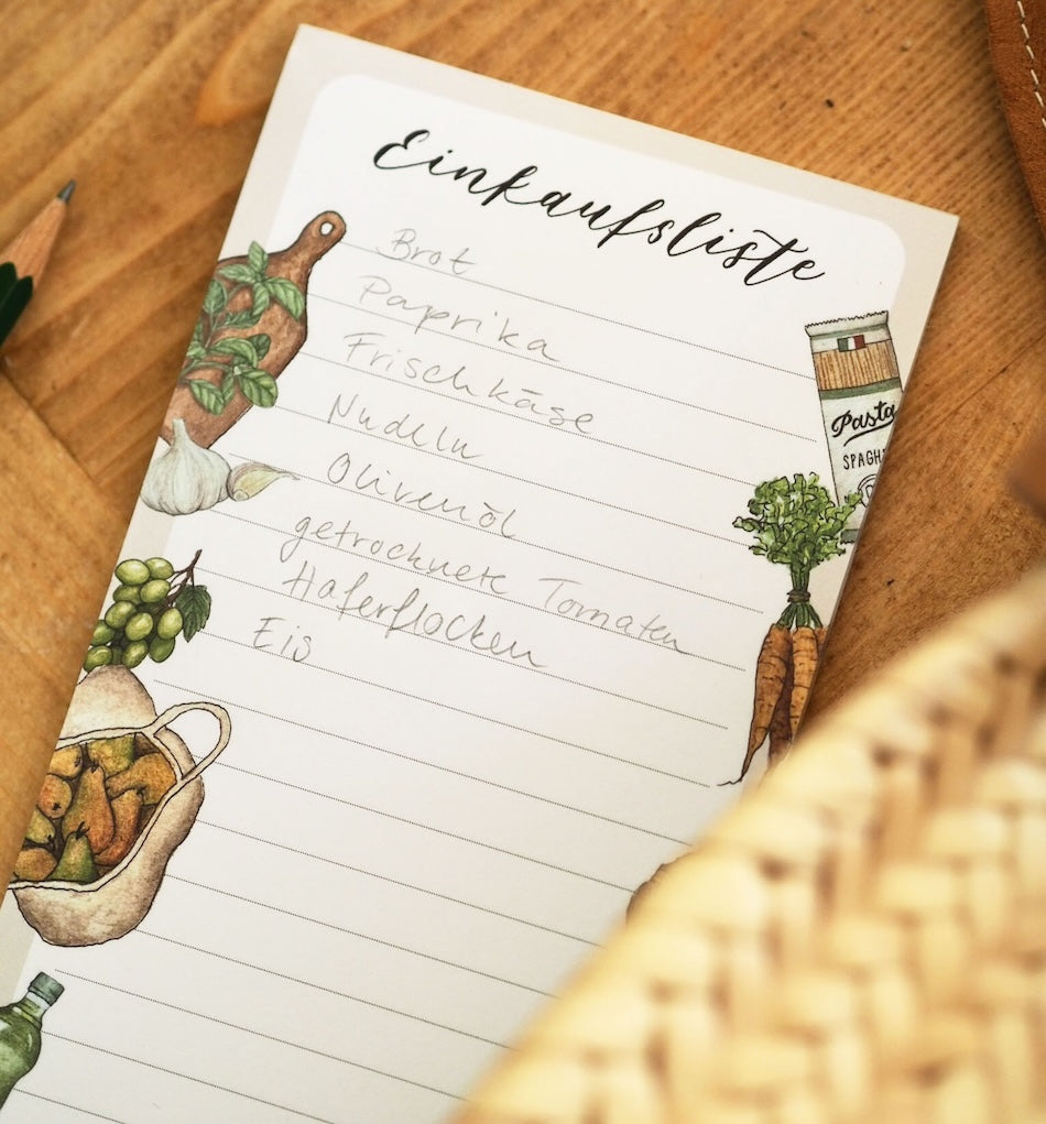 "Marktliebe" Einkaufsliste