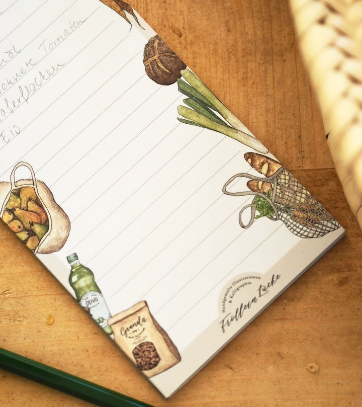 "Marktliebe" Einkaufsliste