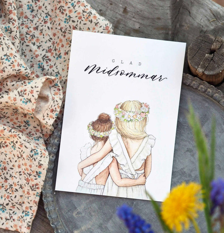 „Midsommar“ Postkarte