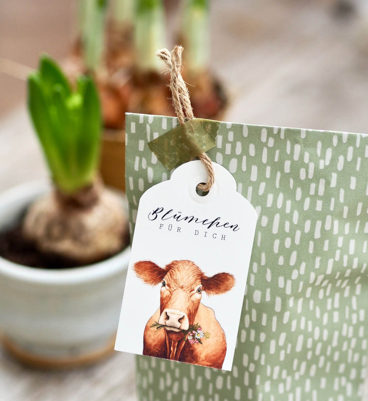 „Kuh" Geschenkanhänger