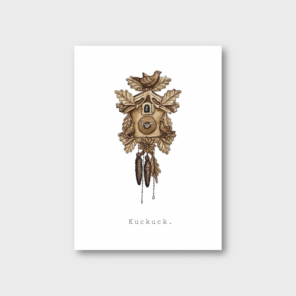 „Kuckuck“ Postkarte