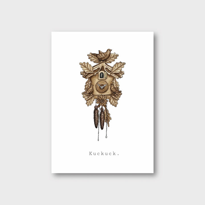 „Kuckuck“ Postkarte