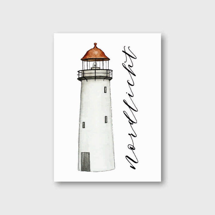 „Leuchtturm“ Postkarte