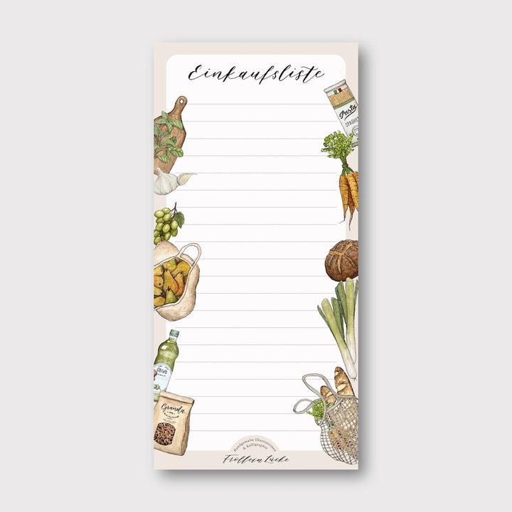 "Marktliebe" Einkaufsliste