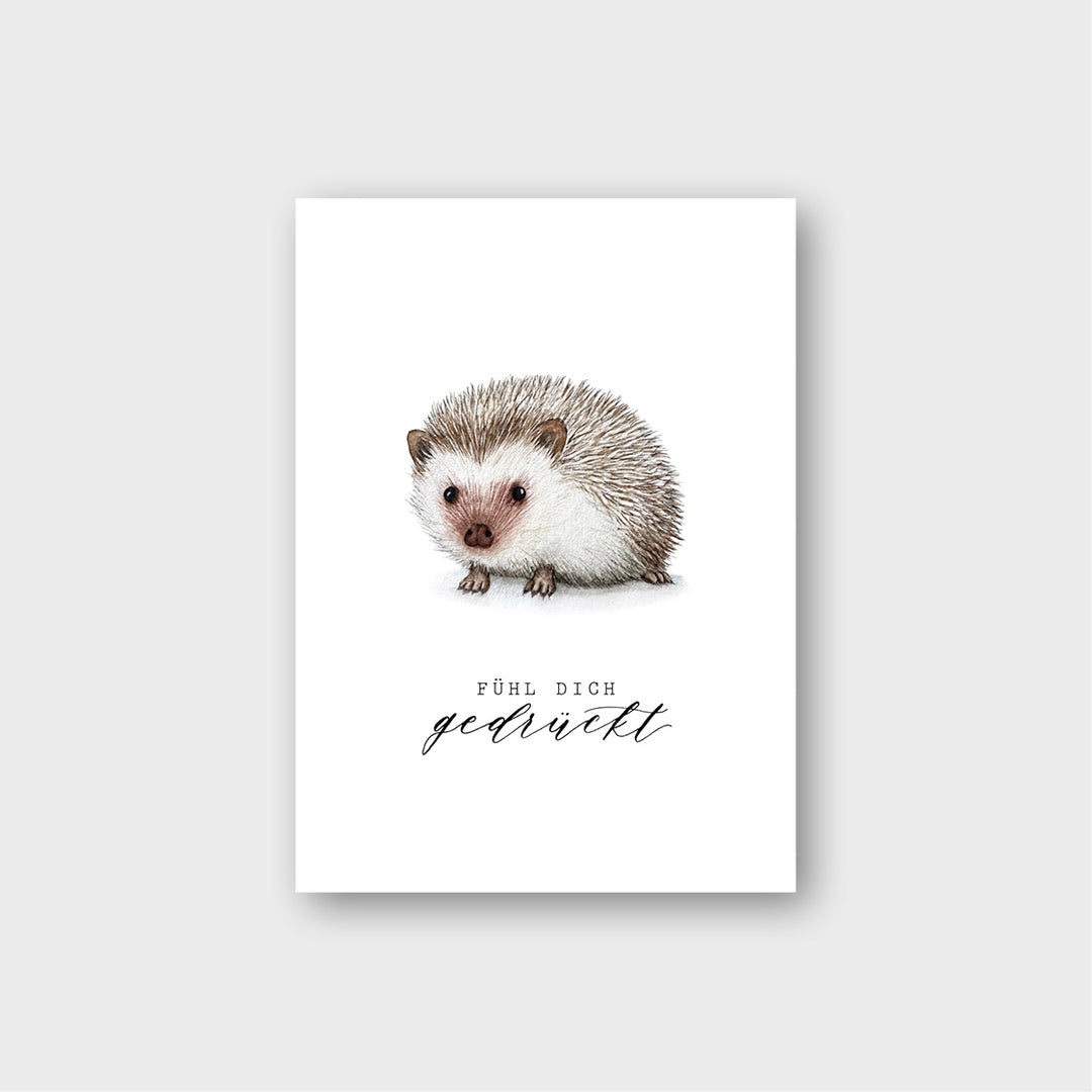 „Igel“ Postkarte