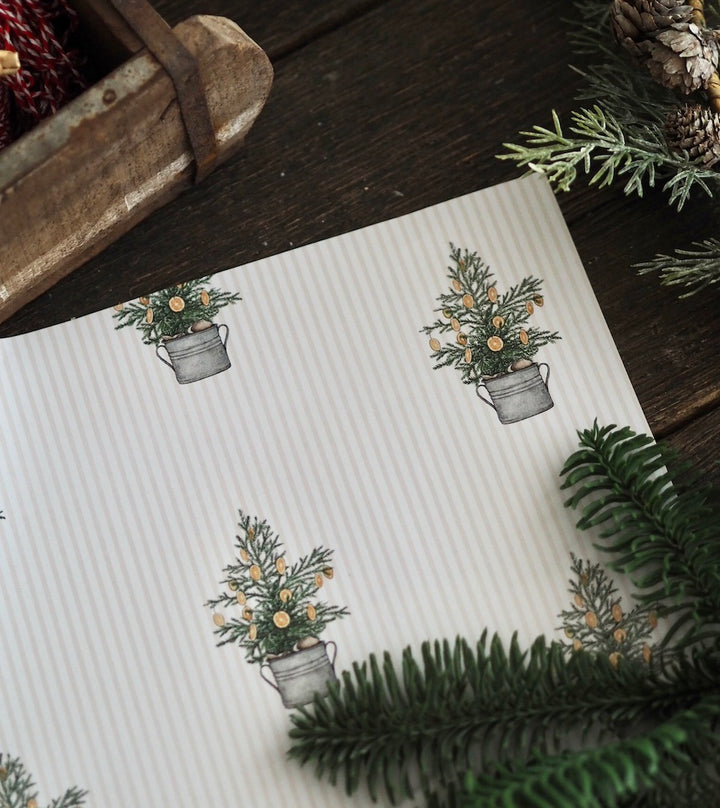 „Tannenbaum“ Geschenkpapier