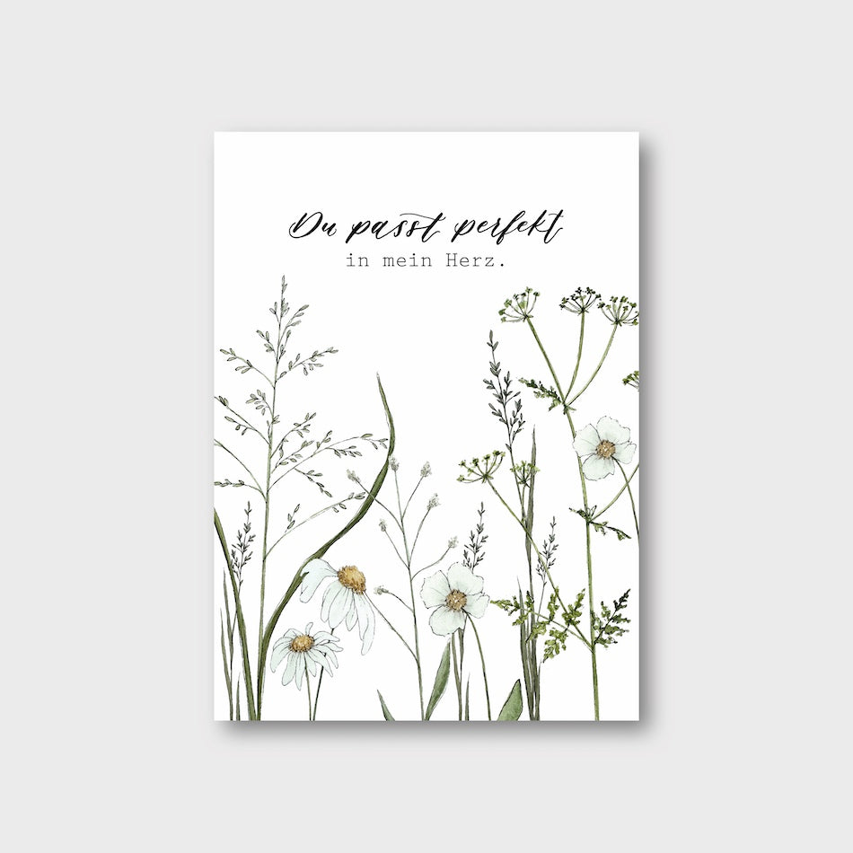 „Wiesenblumen“ Postkarte