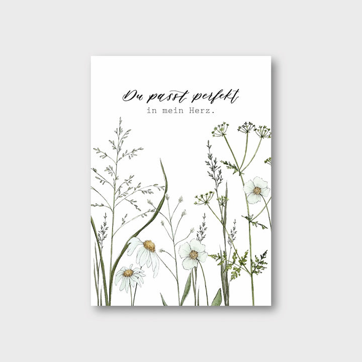 „Wiesenblumen“ Postkarte
