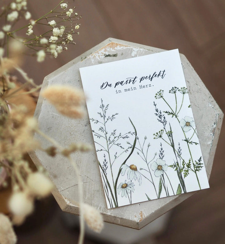 „Wiesenblumen“ Postkarte