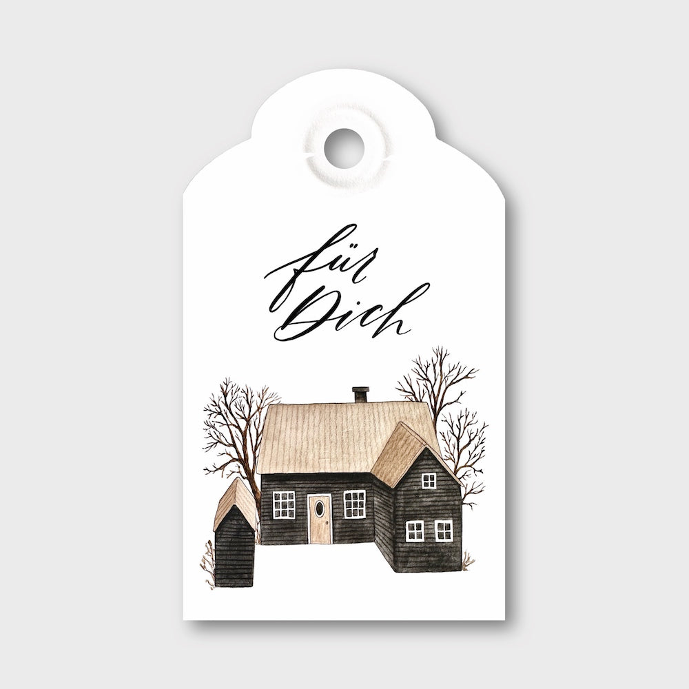 „Wintertage“ Geschenkanhänger