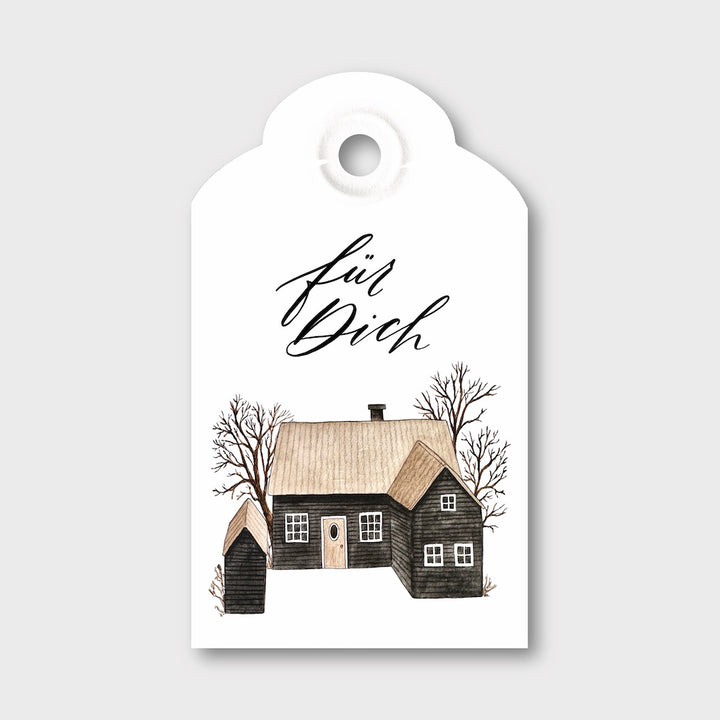 „Wintertage“ Geschenkanhänger