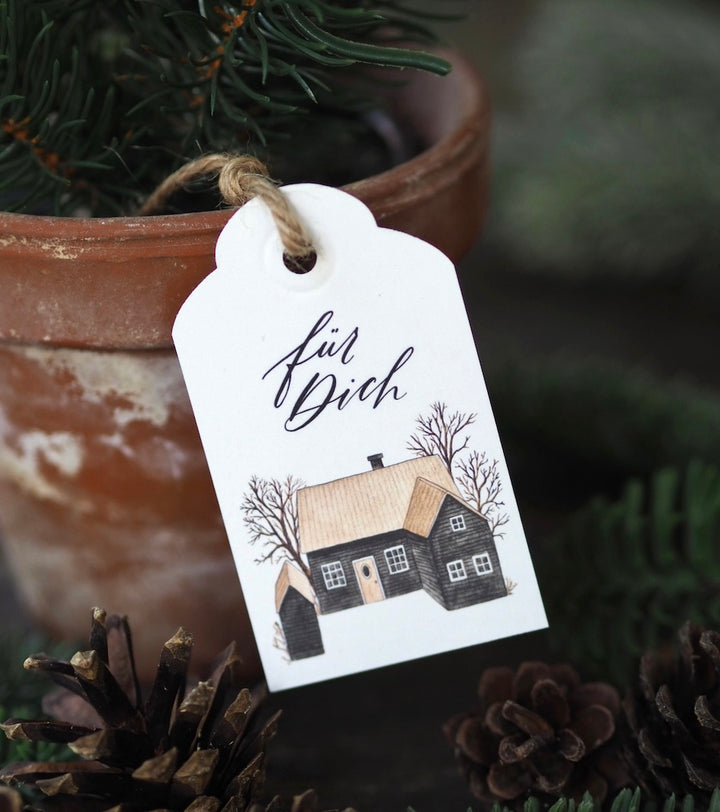 „Wintertage“ Geschenkanhänger