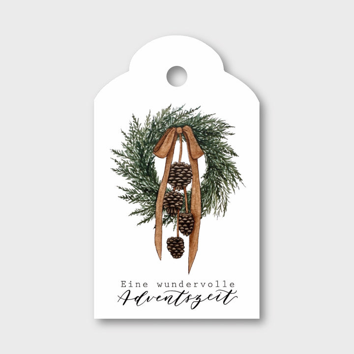 „Tannenkranz“ Geschenkanhänger